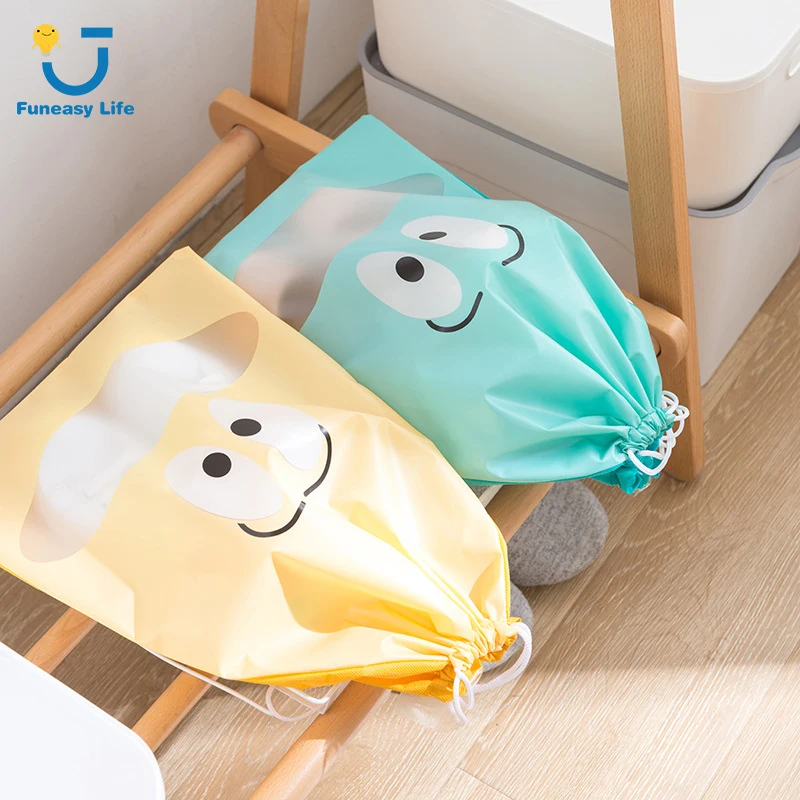 

Waterproof Shoes Bag Travel Portable Shoe Storage Organize Tote Toothbrush Toothpaste Toiletry Wash Cosmetic Drawstring Bag