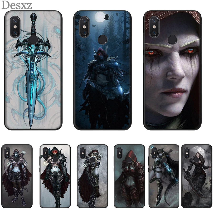 Мягкий чехол для телефона Xiaomi Redmi Mi Note 10 A3 9T Pro CC9 E Mix 2S K30 MAX 3 9 Lite World of Warcraft Arthas