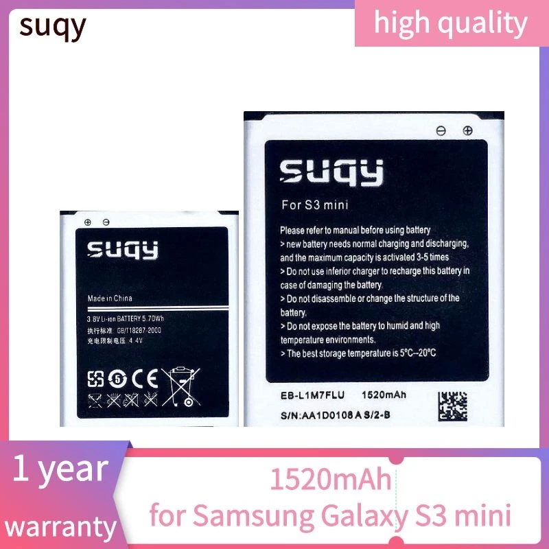 Аккумулятор для Samsung Galaxy S3 Mini I8190 EB425161LU|Аккумуляторы мобильных телефонов| |