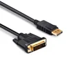 DP Display-port Displayport to DVI cable 1.8M DP to DVI adapter cable converter 3M 1M Displayport in to DVI out for HP Dell Asus ► Photo 1/6