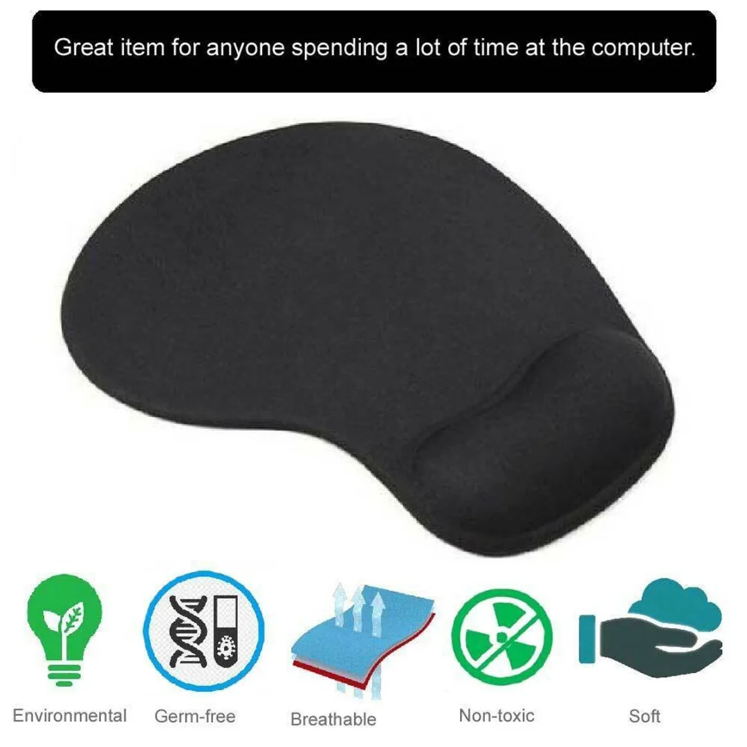 Universal Silicone Mouse Pad For Computer Mat Slip Resistant Soft
