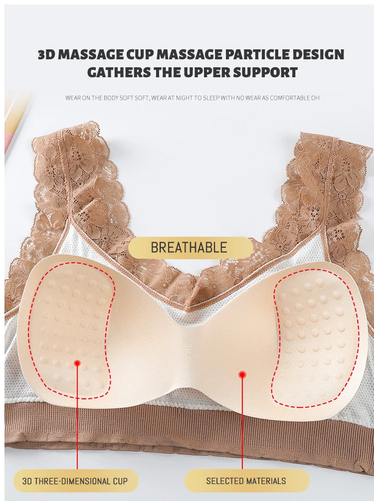 One Piece Sexy Lingerie For Women Tube Top Bra Seamless Lace Brassiere Women's Sports Bra Fashion Crop Top Female Underwear Tops