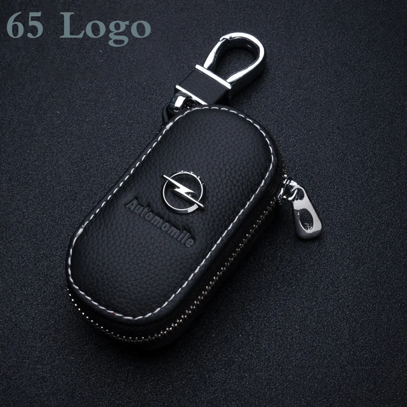 Кожаный чехол для ключей с логотипом автомобиля Lexus Buick Toyota Cadillac MINI Peugeot Jaguar Infiniti Lincoln автомобильные