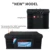 12V 160Ah LiFePO4 Аккумуляторная Батарея BMS Литиевые Силовые Батареи 3000 Циклов Для кемперов RV Golf Cart Off-Road Off-Grid Solar Wind