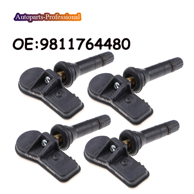 4 шт. автомобильный 9811764480 для Citroen Jumpy peugeot Expert C4 C5 308 3008 508 5008 408 система контроля давления в шинах TPMS сенсор