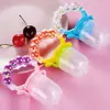 Baby Feeder Spoon nutritious fruits and vegetables bite bell ring consisting chew toy Baby Feeding spoon Nipple Soother Bottle 3