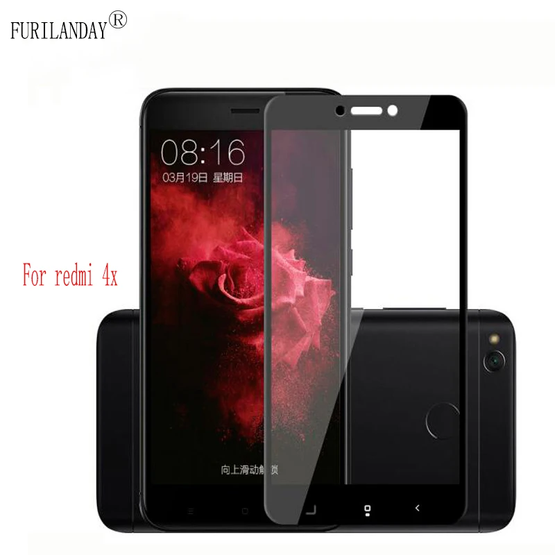 9D Full Cover Tempered Glass For Xiaomi Redmi 4X Screen Protector Toughened Film | Мобильные телефоны и аксессуары