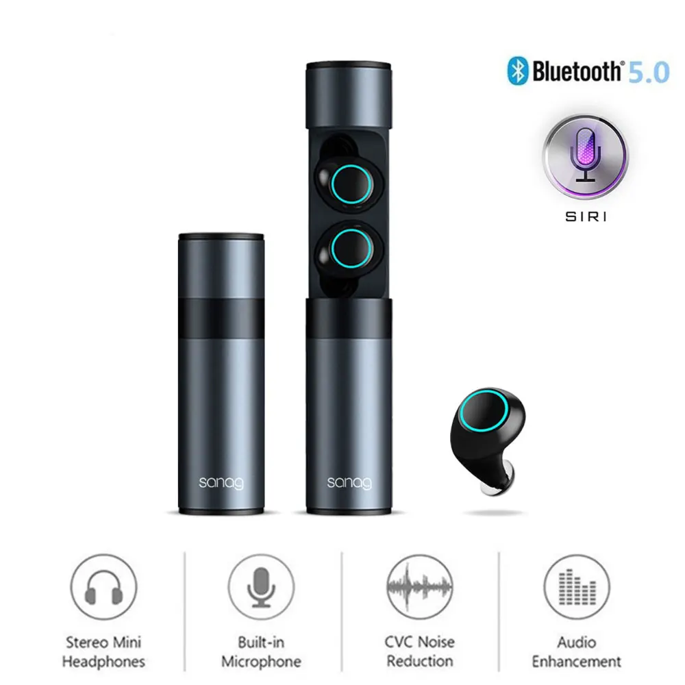 VTIN TOP J1 Bluetooth 5 0 наушники с HD шумоподавлением IPX7 водонепроницаемый Сенсорный