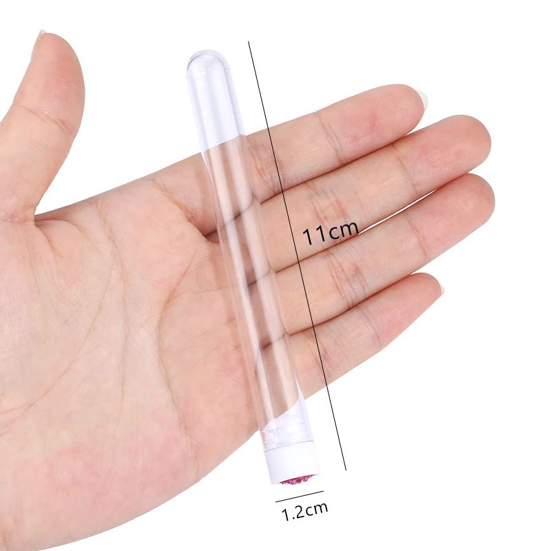 20Pcs Reusable Eyebrow Brush Tube Dust-Proof Eyelash Brush Tube Replaceable Makeup Brushes Mascara with New Eyelash Resin Drill makeup brush set makeup brush
