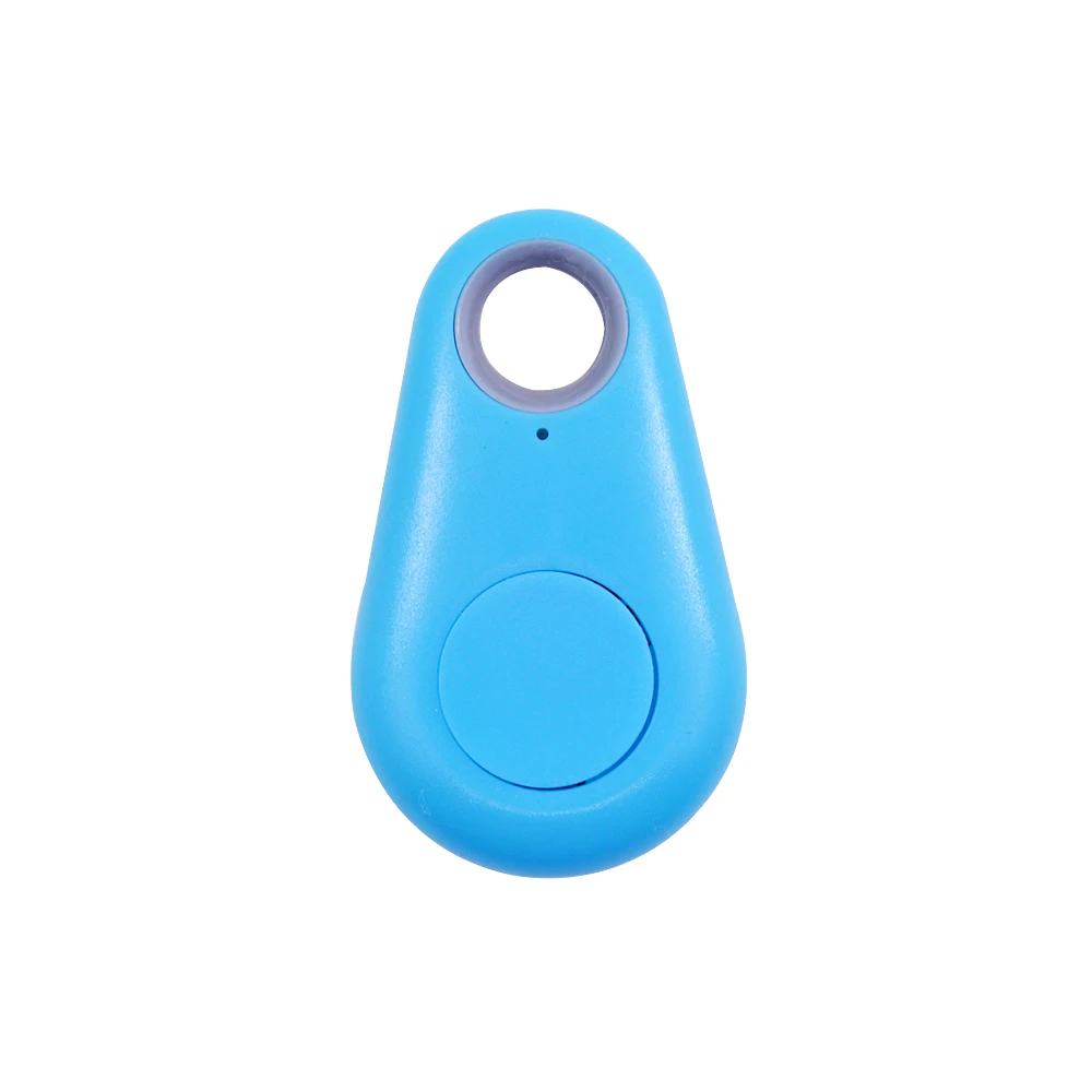 Синий Bluetooth радиометка для нахождения ключа смарт-бирка на случай потери питомца кота Localizado iTag прибор gps трекер локатор для собаки дети анти бумажник сигнализация сумка - Цвет: Синий