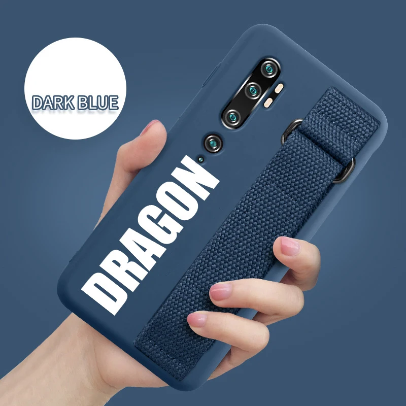 Чехол с ремешком на руку для Xiaomi Mi 10T 9 SE 8 Pro Lite 6X A3 A2 A1 9T CC9 Max 2 3 Redmi K20 Note 10 7 Mix 2S