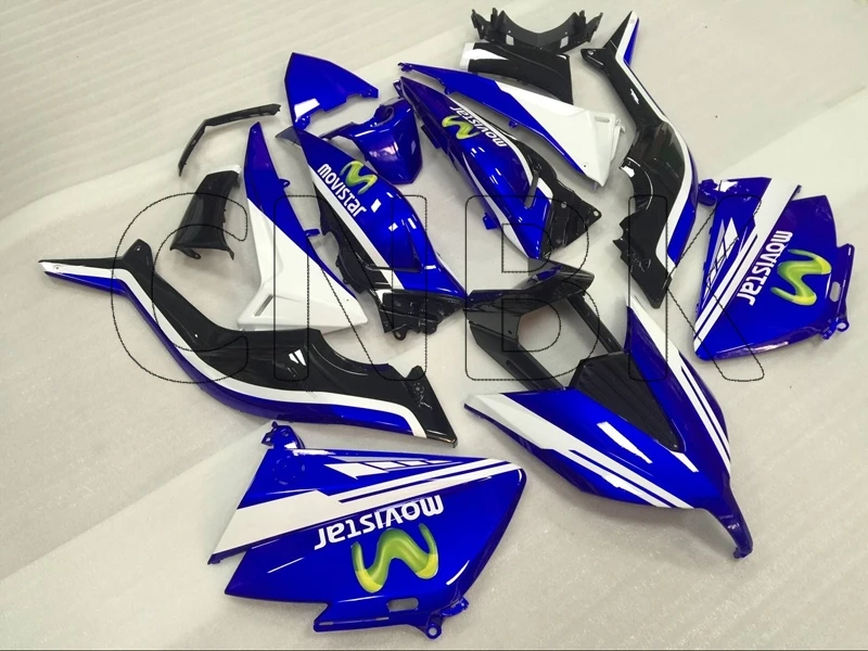 XP 530 2015 Abs обтекатель для YAMAHA TMAX530 16 синий белый черный корпус TMAX 2016 Пластиковые