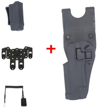 

Tactical Right or Left Hand Gun Holster for Colt 1911 with Magazine Pouch / Gun Sling / Holster Platform Pistol Case