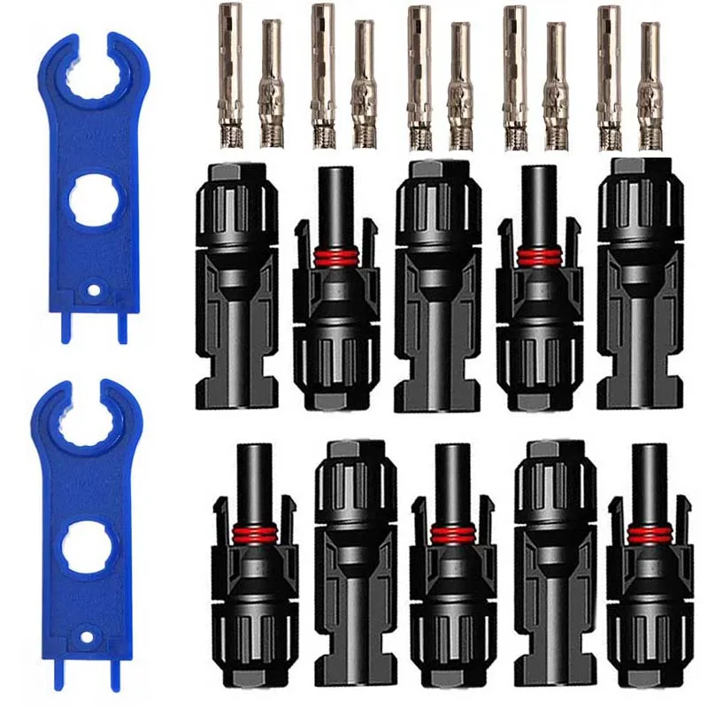 Solar Panel Connector PV Male Female Branch Parallel Connection Electrical Wire For Power System 30A 1000V | Обустройство дома