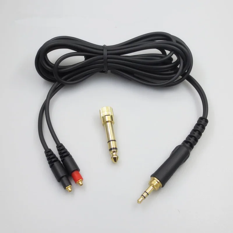 Anwendbar für shure srh1440 srh1540 srh1840 kopfhörer kabel mmcx schnitts telle audio kabel 6,5mm gewinde adapter