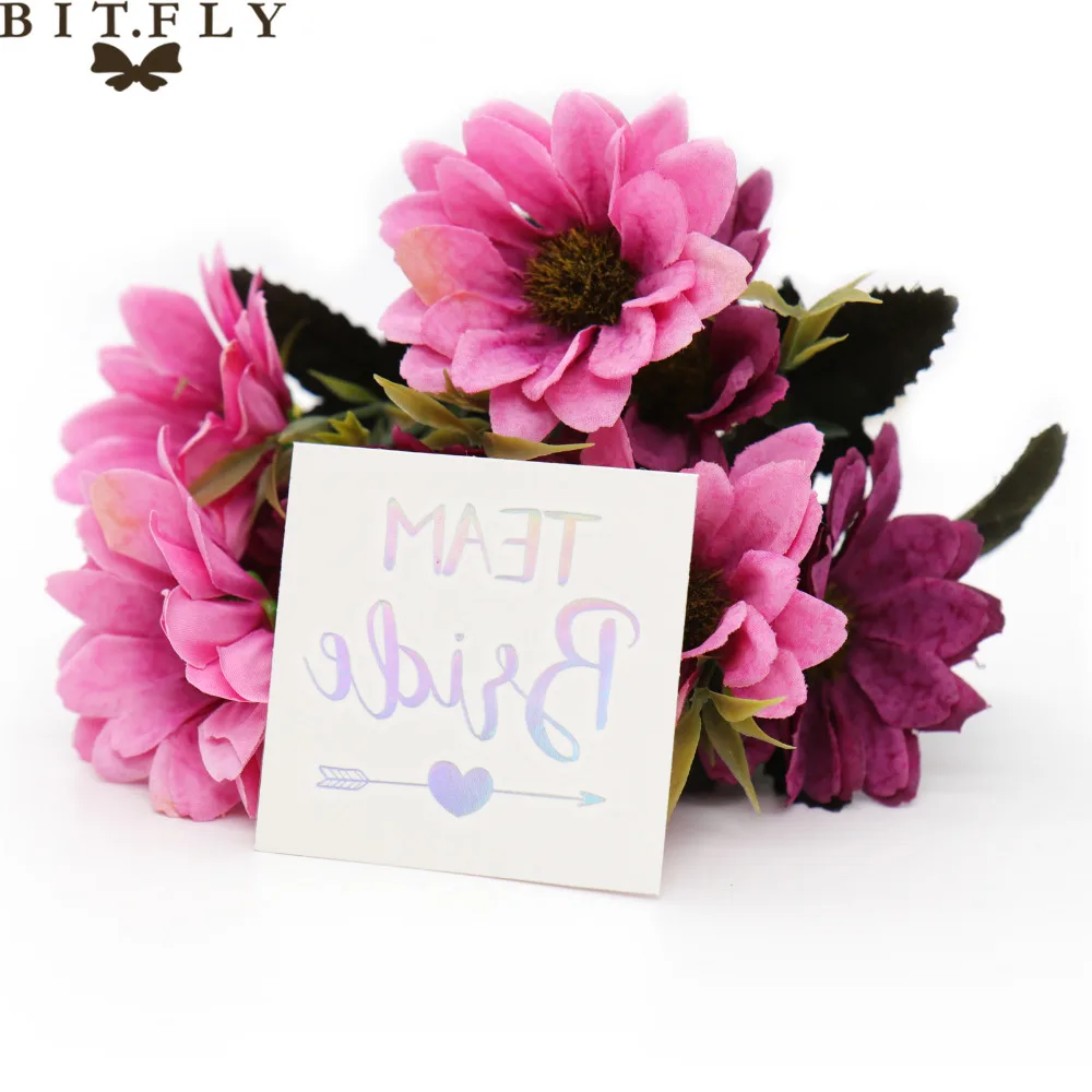 Водостойкая тату для подружки невесты 10 шт.|bride to be|bride teambride be decoration |
