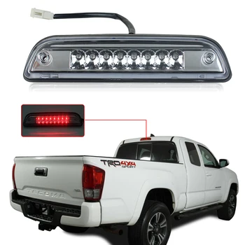 

95-16 tTOYOTA TACOMA Truck Full LED 3RD Third brake tail light Chrome Housing