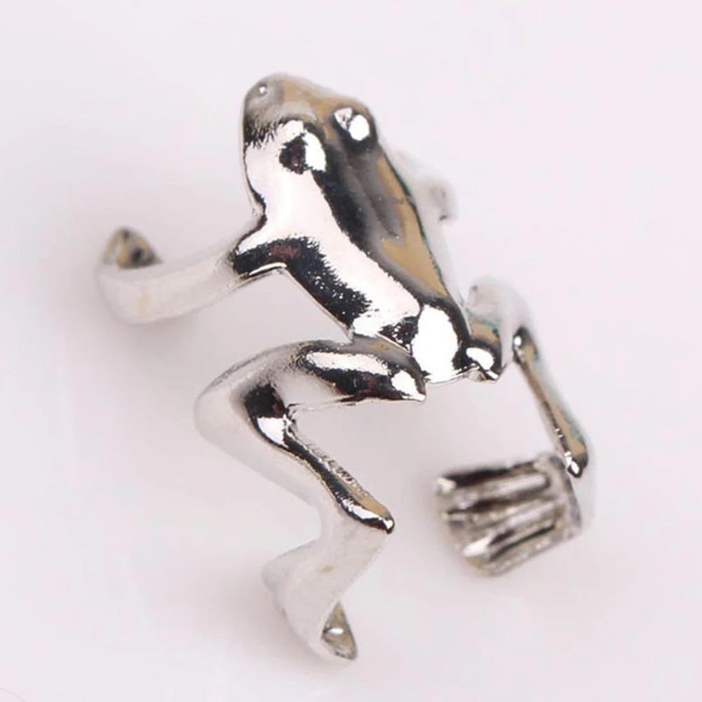 Ear Clip Earrings Ear Clip Ear Accessories Fashion Frog Ear Cuffs Silver Ear Cuff Clip For Women No Piercing Fake Cartilage Earrings