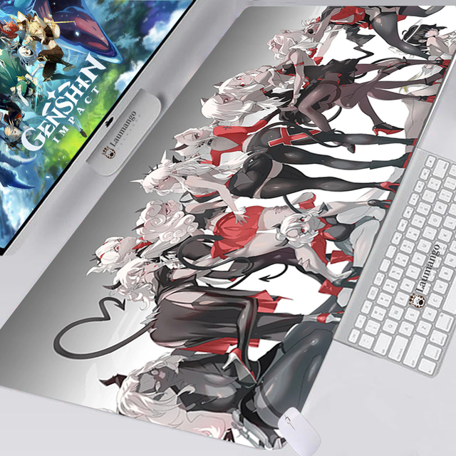 Mouse Pad Gaming Accessories ковер Speed Kawaii XXL Mousepad Varmilo Keyboard Otaku Cute Computer Desk Mat CS Mausepad