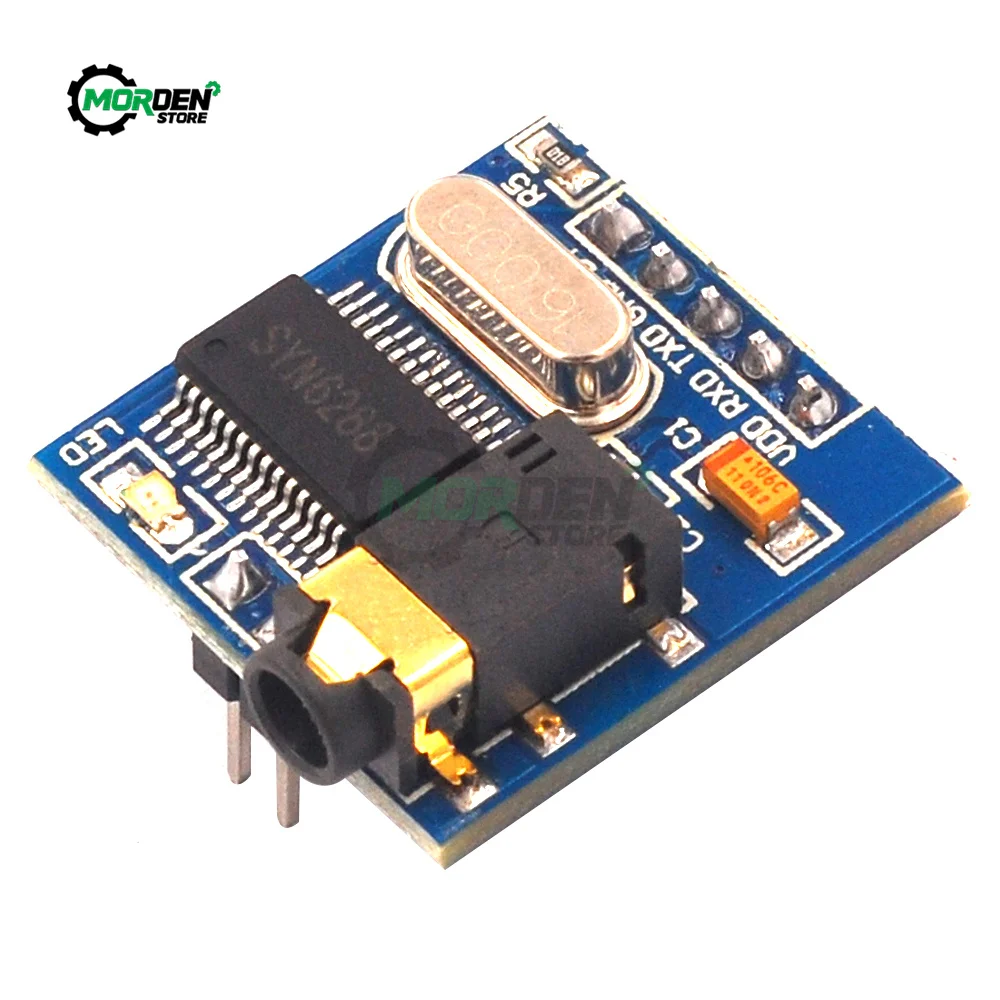 New SYN6288 Speech Synthesis Module Text to Voice TTS Pronunciation Live Tool Accessories Dropship | Инструменты