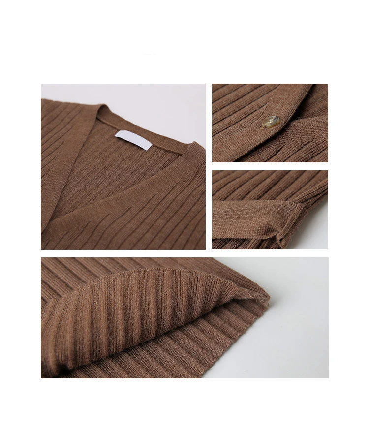 Женское платье кардиган с V образным вырезом|Платья| |