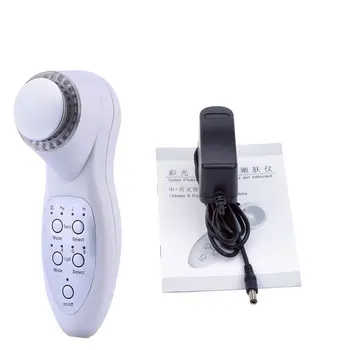 

LED Photon Ultrasonic Skin Cleaner Wrinkle Remover Ultrasound Facial Beauty Massager Electronic Skin Instrument