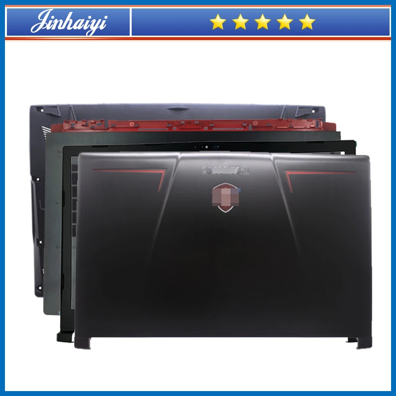 Capa Protetora para Msi Ge63 Ge63vr 16p 7rf 7re Capa com Dobradiça Frontal Revestimento para Descanso da Palma da Mão