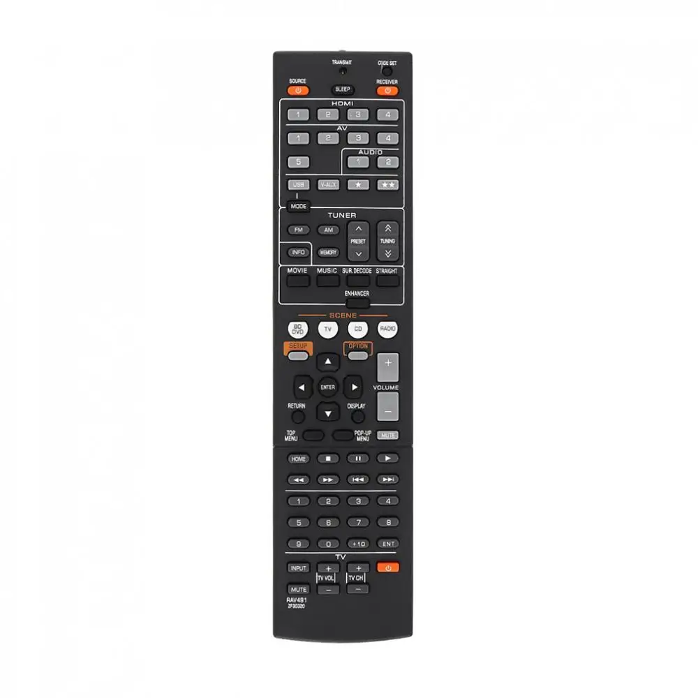 Пульт дистанционного управления для YAMAHA AV ресивер wt92840 EX YHT-393 YHT-395 YHT-397 YHT-493 YHT-495