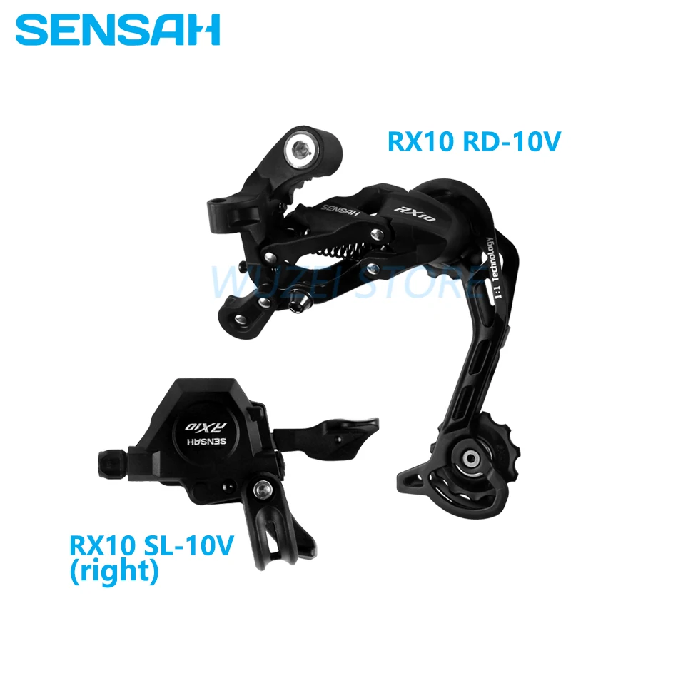 Koop SENSAH Bike derailleurs RX10 CRX XRX 10 11 12 speed Trigger Shifter 7 8S m310 M360 MTB derailleurs voor M6000 M8000 M9100