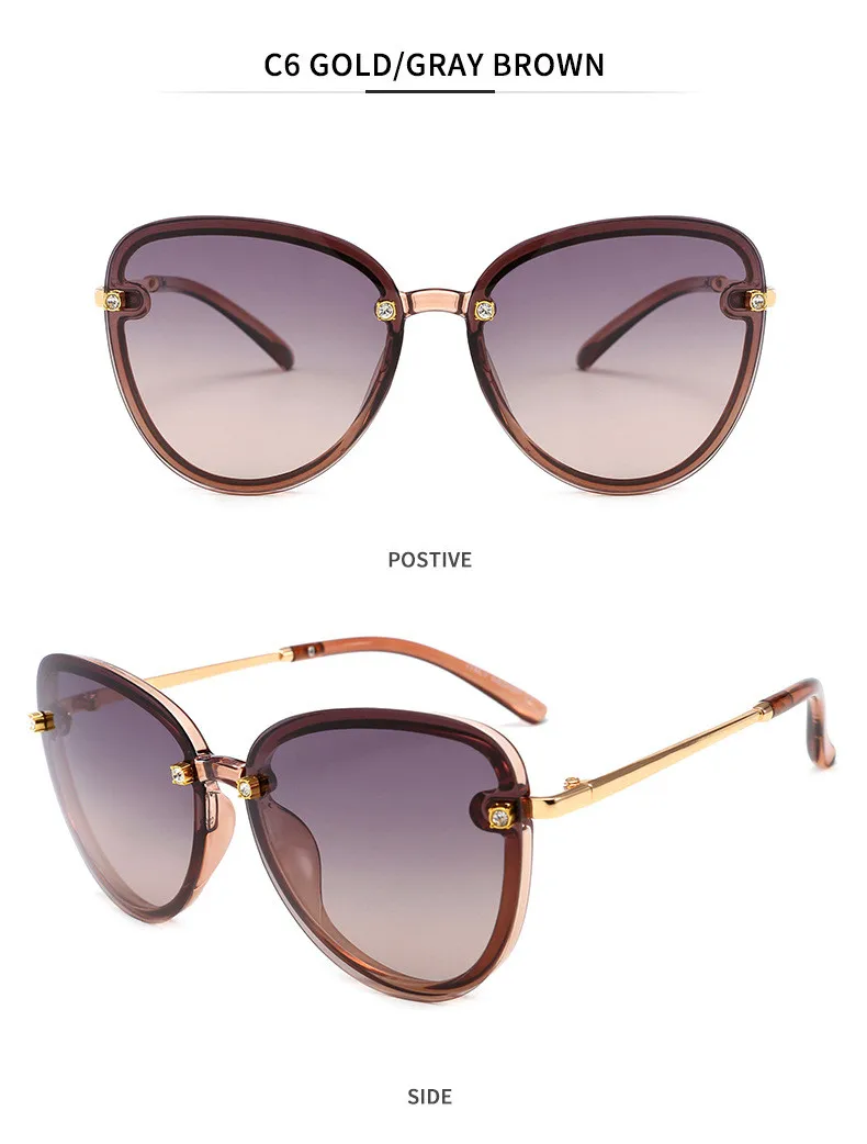 Women sunglasses brand designer retro prevent ultraviolet glasses women fashion sunglasses