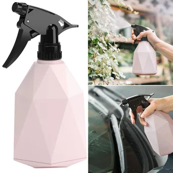 

Plastic Handheld Water Spray Bottle Pressure Watering Can for Garden Cleaning BJStore