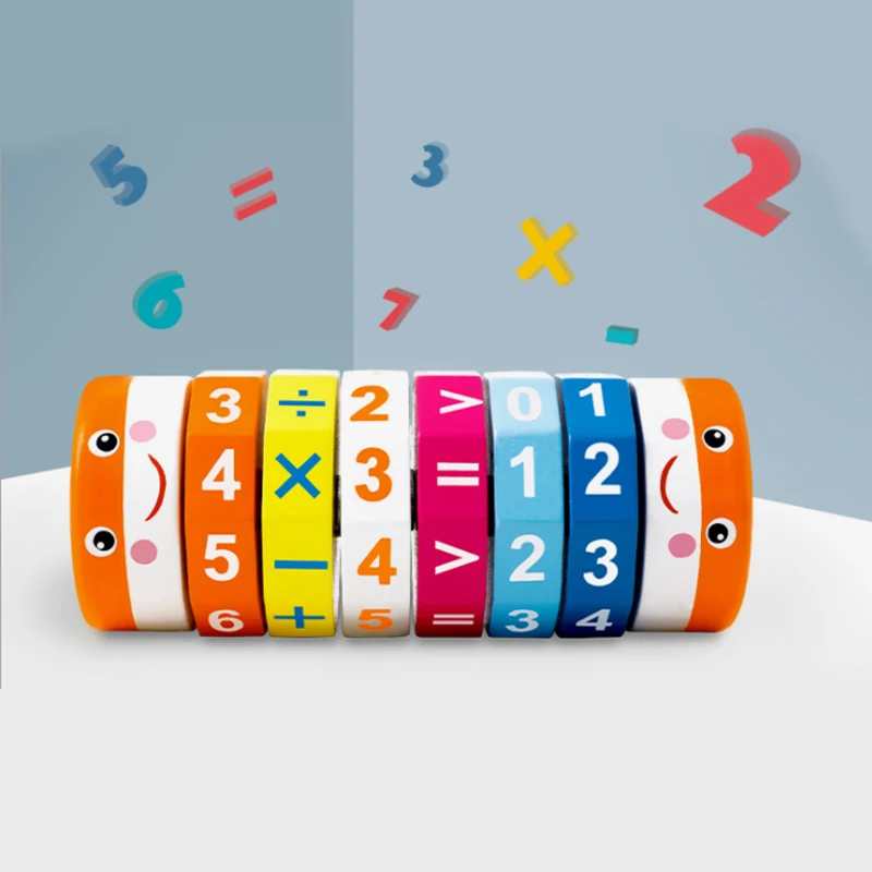 

Alphanumeric Puzzle Magic Cube Children Numbers Intelligence Arithmetic Cylindrical Toys Numbers Magic Cube Educational Toys
