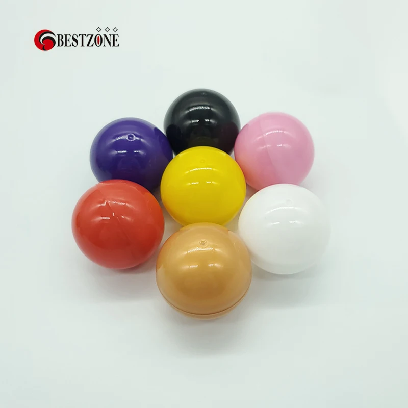 100Pcs/Lot Diameter 50MM 2 Inch Round Plastic PP Toy Capsules Empty Surprise Ball Can Open Children Kid For Vending Machine 5