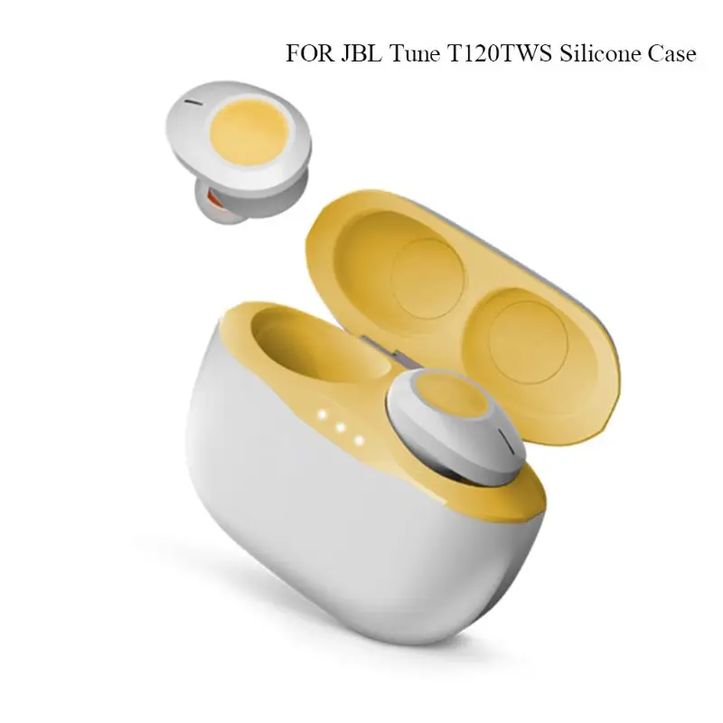 

Anti-fall Silicone Earphone Case Protective Cover Shell for JBL Tune T120TWS