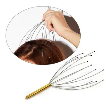 

Antistress Scalp Octopus Head Massager Relaxing Relieving Treatment Body Stress Health Reli Claw Pain Care Massager Present K8W5