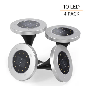 

4Pcs LED Solar Power Lamp Garden Light Outdoor LED Solar Energy Light Street Light Waterproof Solar Lights For Garden Decoration