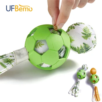 

UFBemo Rubber Dog Toys Ball Interactive Chew Treat Puzzle Resistant Pets Toy Dogs Play Game Accessories Pet Products Nontoxic