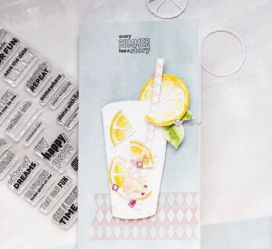 돼지 공예 금속 절단 다이 컷 다이 금형 다양한 인사말 카드 시리즈 스크랩북 종이 공예 칼 금형 블레이드 펀치 스텐실