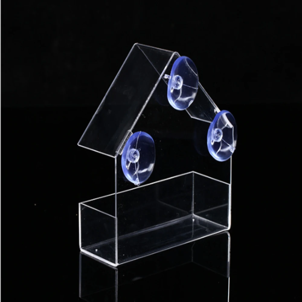 Прозрачное стекло для окон кормушка птиц настольная семена арахиса подвесное