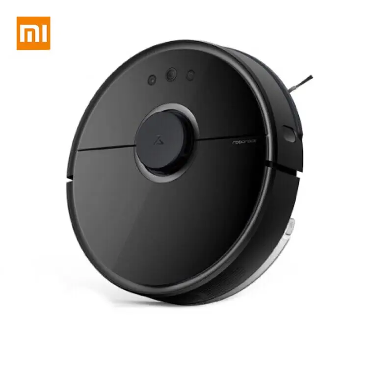 Подарок, запчасти, Xiaomi Mi робот-пылесос 2 roborock S50 S55 EU, планируемая очистка, приложение для влажной уборки, без налогов - Цвет: S55