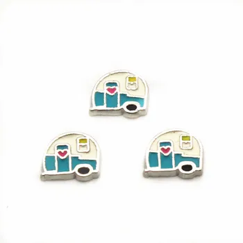 

10pcs/lot house Floating Charms car Charms for Floating Memory charms Lockets DIY Jewelry