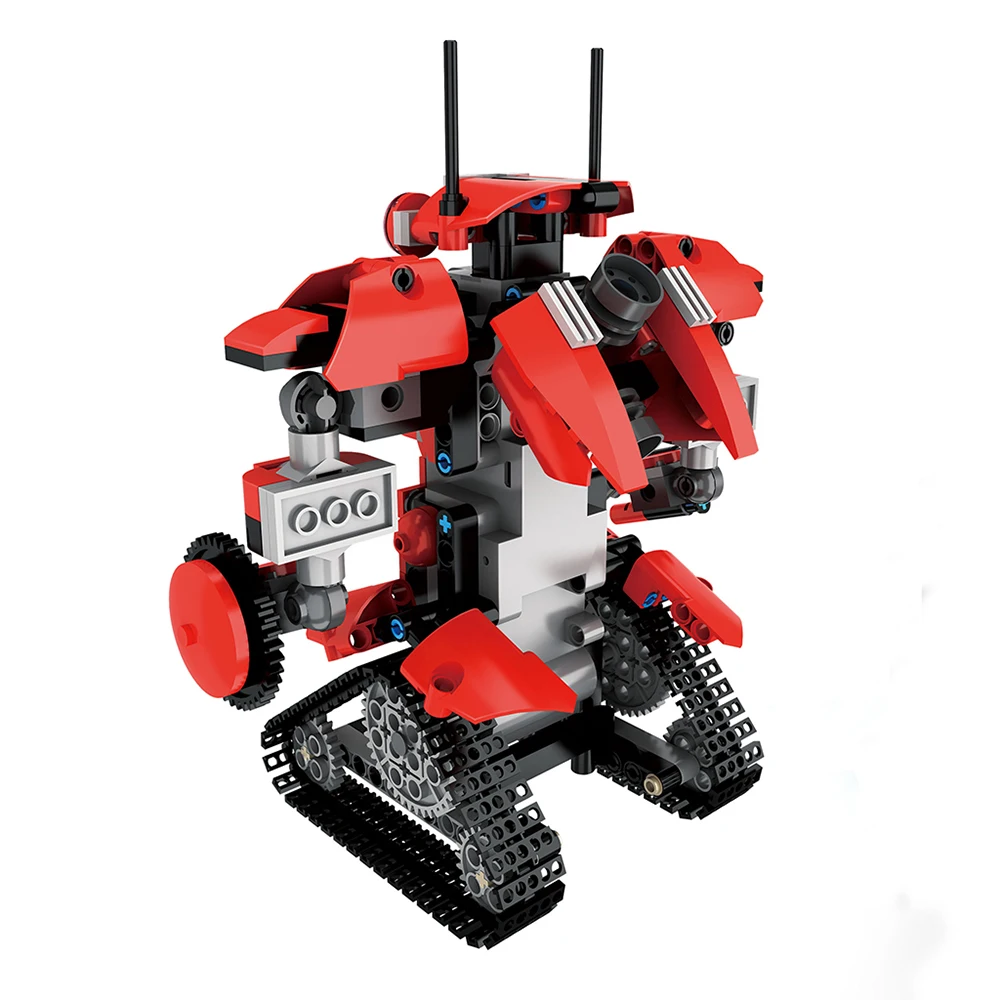 GOOLRC 2,4 GHz робот с дистанционным управлением, RC строительные блоки робота, приложение управления, светодиодный обучающий RC робот, кирпичи, игрушки, строительная игрушка