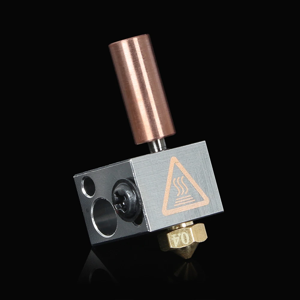 Printer Parts Módulo Hotend Hot End Kit Vulcão Bocal Cobre Bloco de Aquecimento Heat Break Garganta Extrusora 1.75 E3d v6 Bp6 3dsway3d - Imagem 2