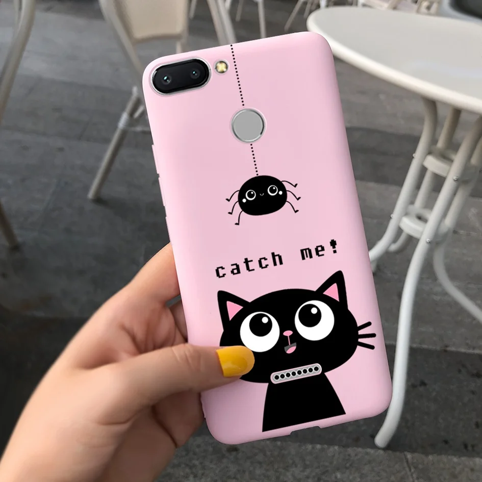 Floral Soft TPU Phone Case - Painted Design Bumper Cover
