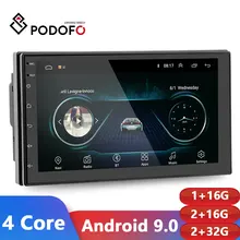 Автомагнитола Podofo, 2DIN, Android 9,0, мультимедийный видеоплеер, Универсальная автомобильная стереосистема, GPS-карта для Volkswagen, Nissan, Hyundai, Kia, toyota Автомагнитола Podofo, 2DIN, Android 9,0, мультимедийный видеоплеер, Универсальная автомобильная стереосистема, GPS-карта для Volkswagen, Nissan, Hyundai, Kia, toyota