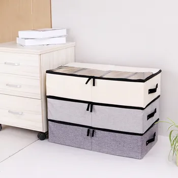 

Shoes Wardrobe Closet Organizer Sock Bra Underwear Cotton Storage Bag Under Bed Storage Box Style Foldable Storage Box