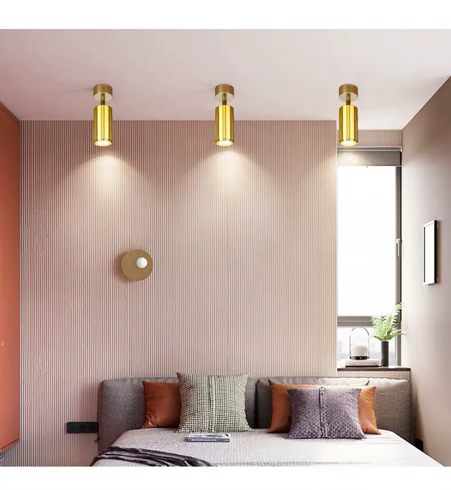 Faixa de Luz Conduziu a Luz do Ponto para Sala Alumínio Ouro Teto Trilha Lâmpada Trilho Regulável 7 w 10 12 Estar Loja Roupas Cob Led 15 teto trilha lâmpada trilho regulável 7 w