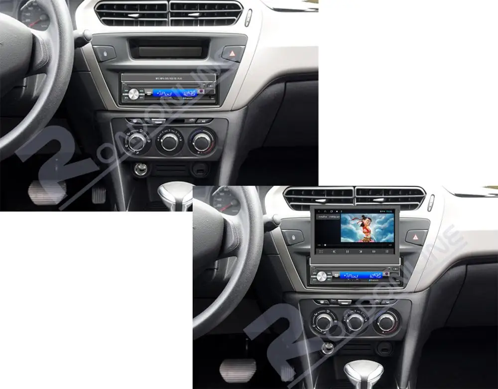 Excellent Original Universal car multimedia player 7’’ HD 1din Touch-screen Radio stereo support in-car Bluetooth/WIFI/FM/AM/USB/AUX/MAP 2