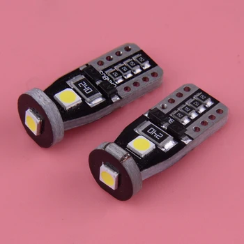 

beler 2pcs White Light Turn Signal Side Marker Lamp T10 LED Bulb Fit For Honda Civic 2016 2017 2018 2019