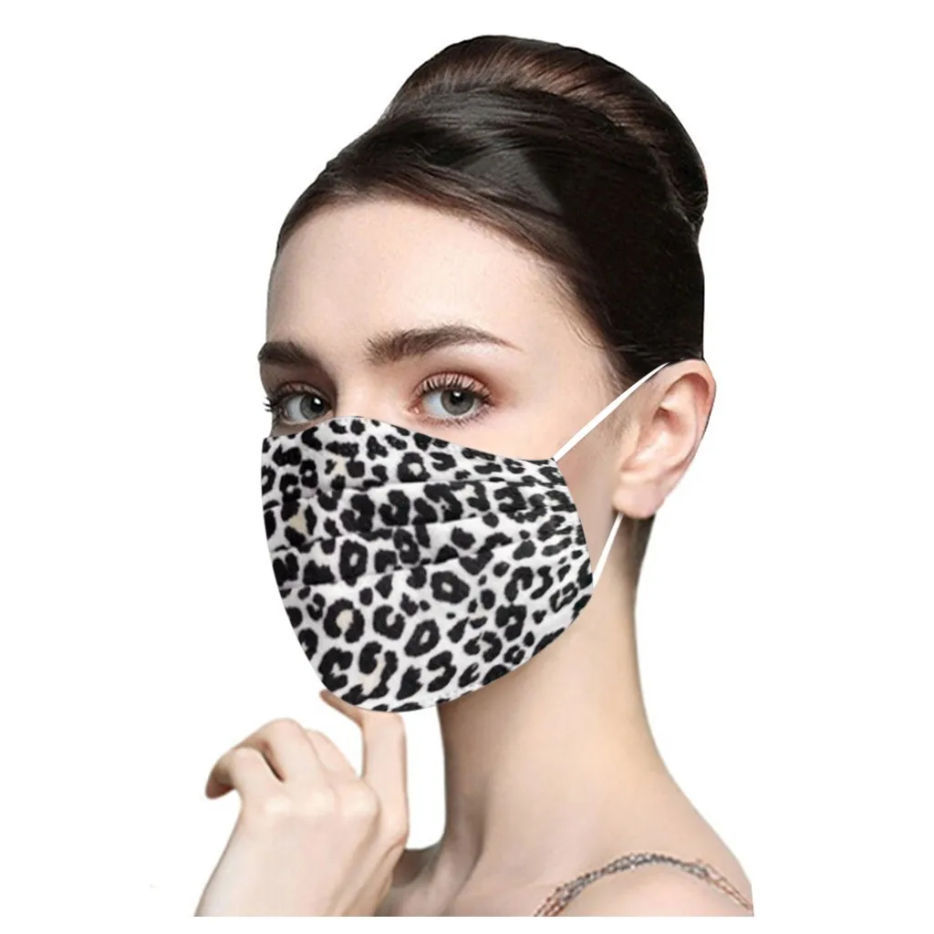 10pc Disposable Mask Unisex 3 Layer Non woven Fabric Face Mask Adult